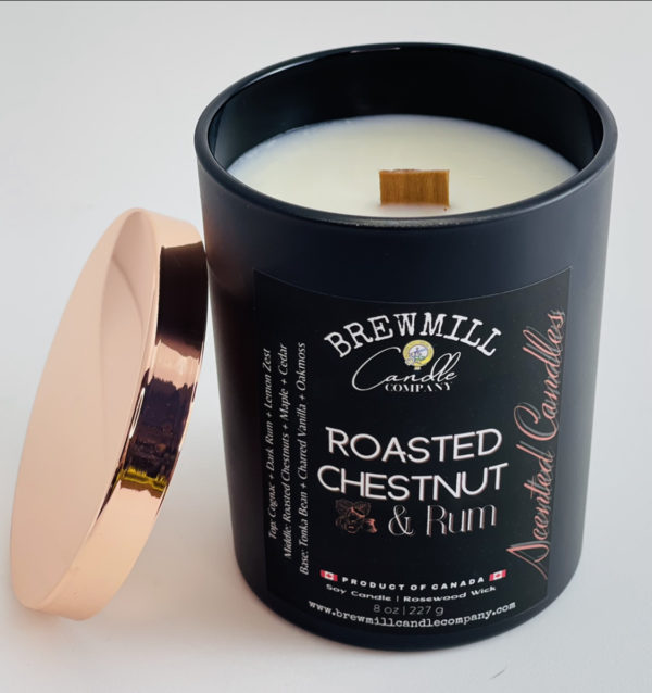 Roasted Chestnut & Rum MATTE BLACK